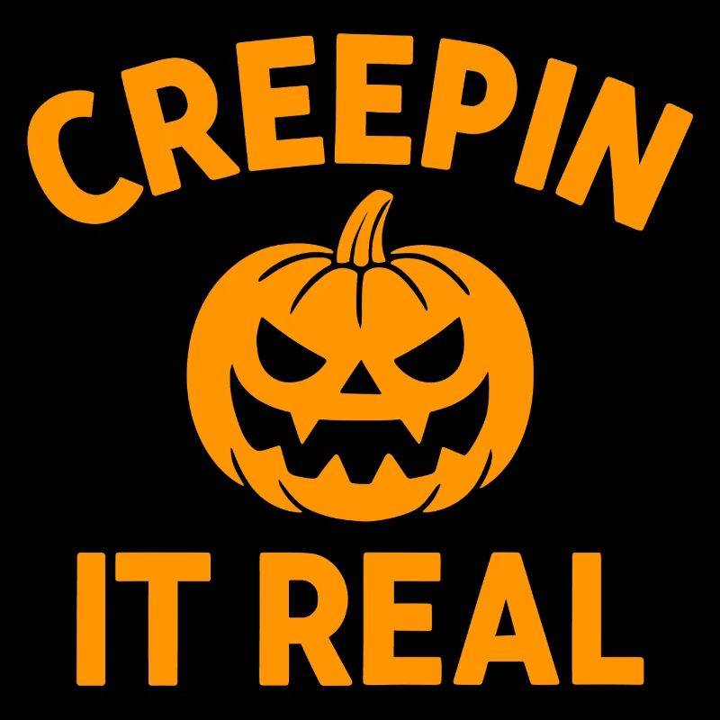 Creepin It Real Pumpkin