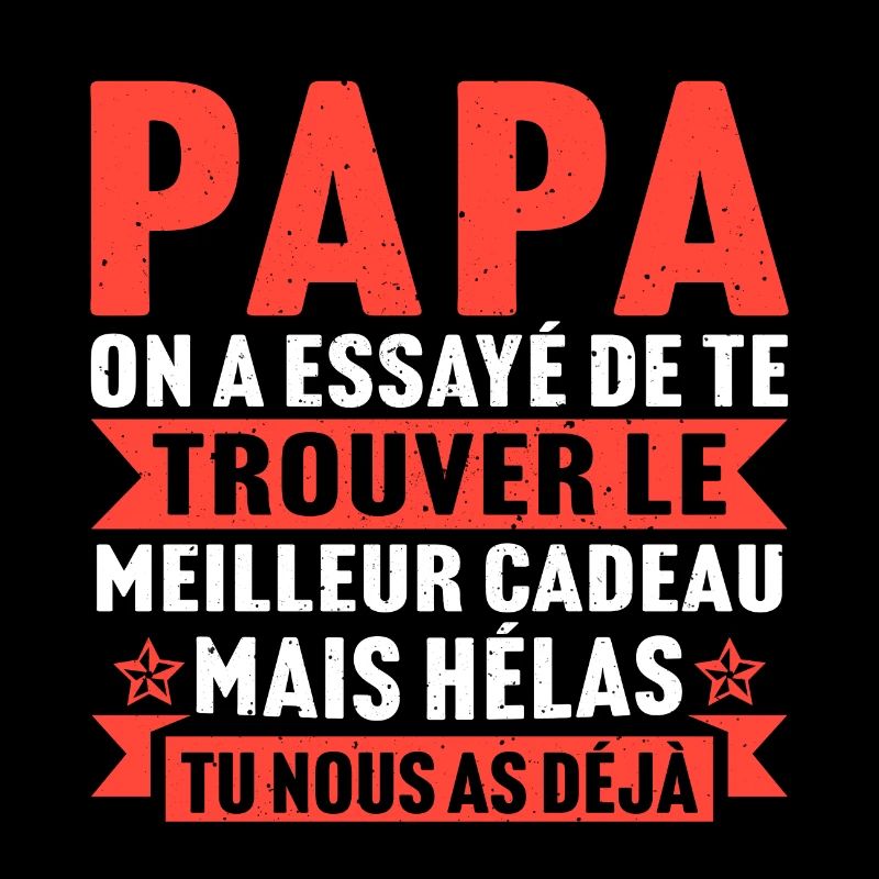 Fête des pères cadeau père papa