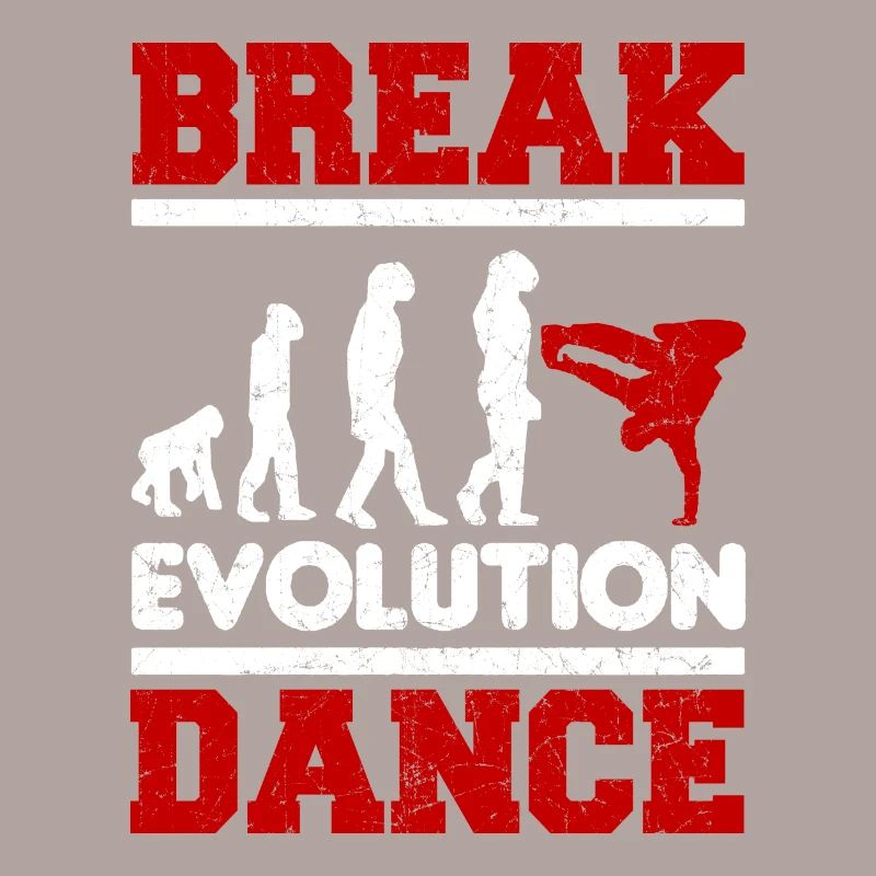 Breakdancing Evolution Breakdance BBoy Tänzer