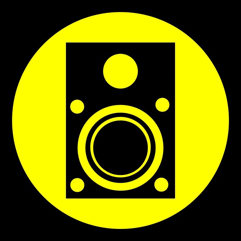 Boxen musik symbol