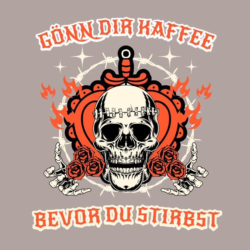 gönn dir kaffee spruch geschenk