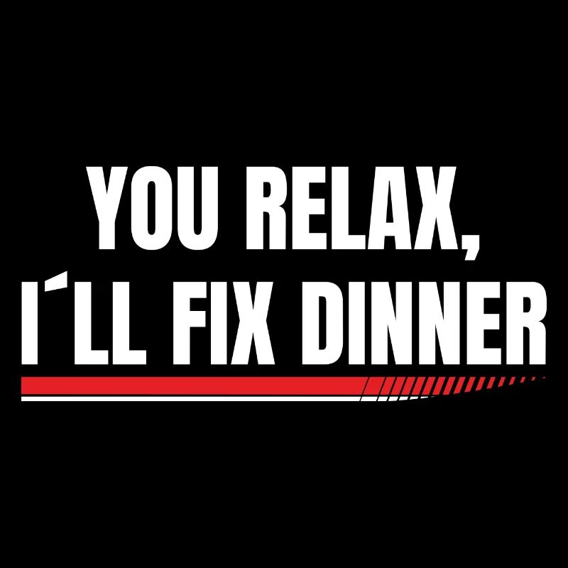 Je vais réparer le dîner