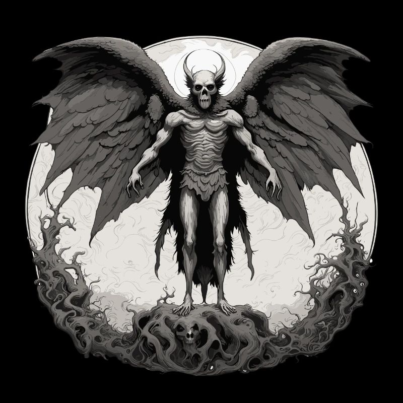 Mothman / Moth / Insect / Mythical Creature / Flutter