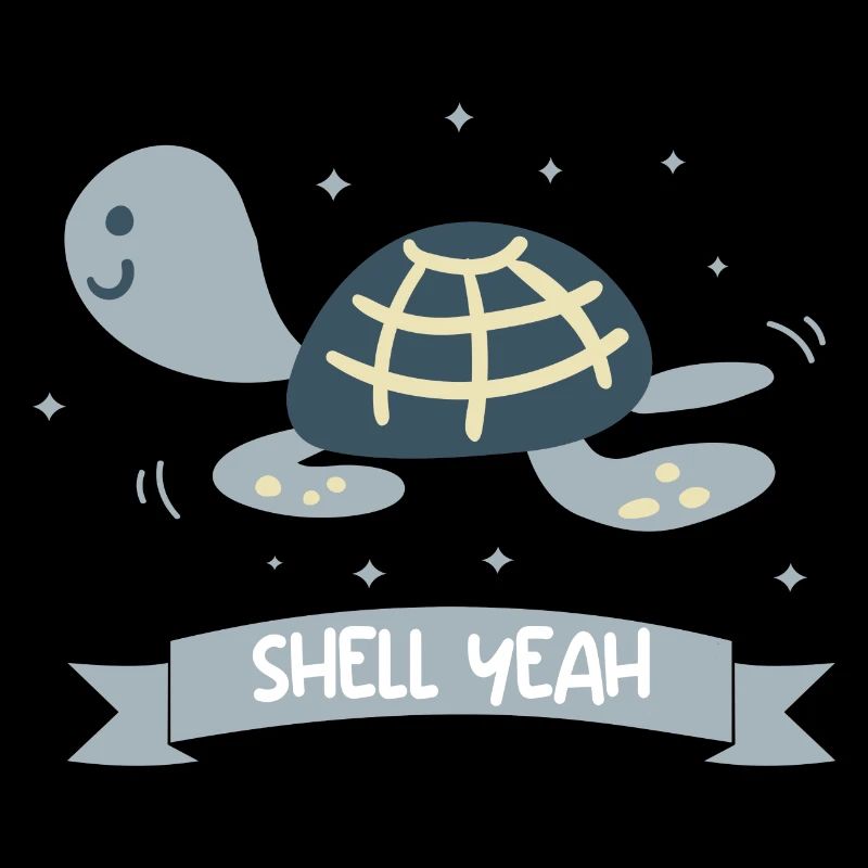 shell yeah turtle shirt