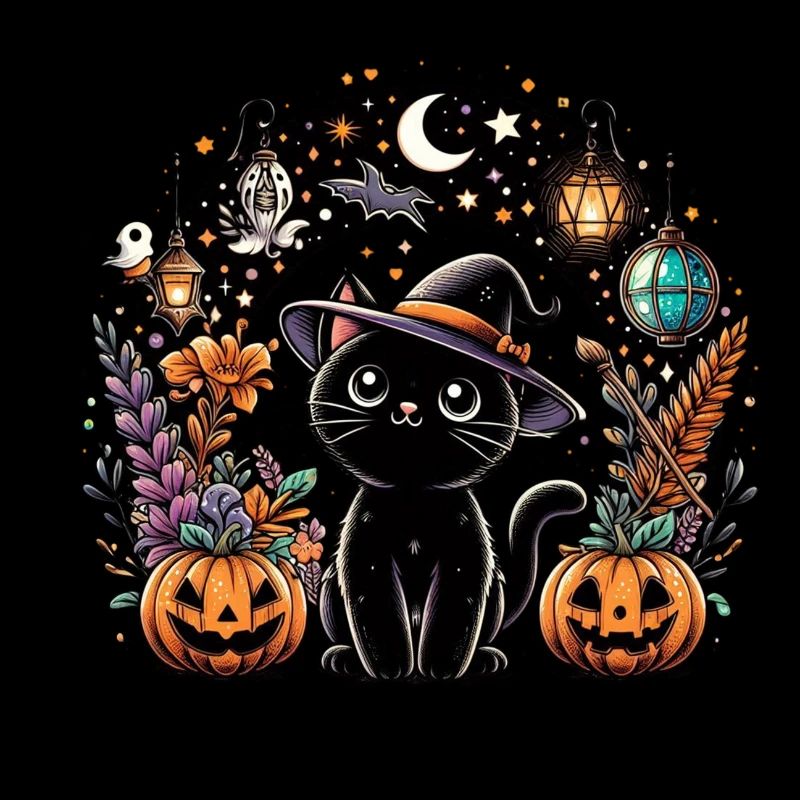 Kitty spooky halloween 2