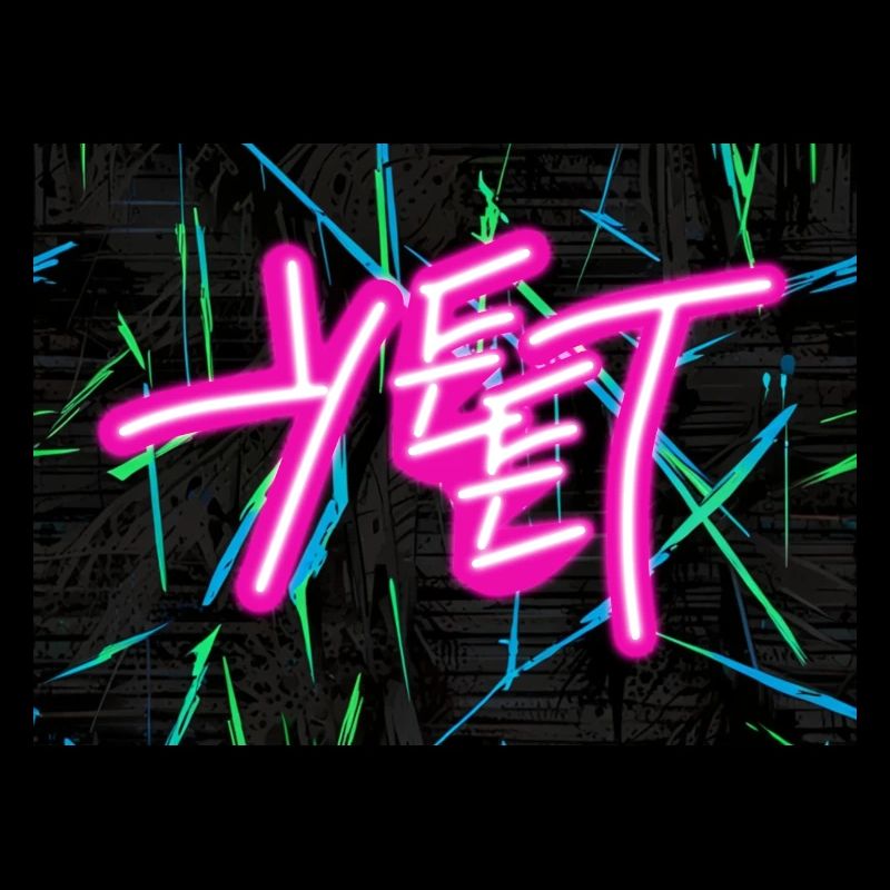 YEET Neon Graffiti