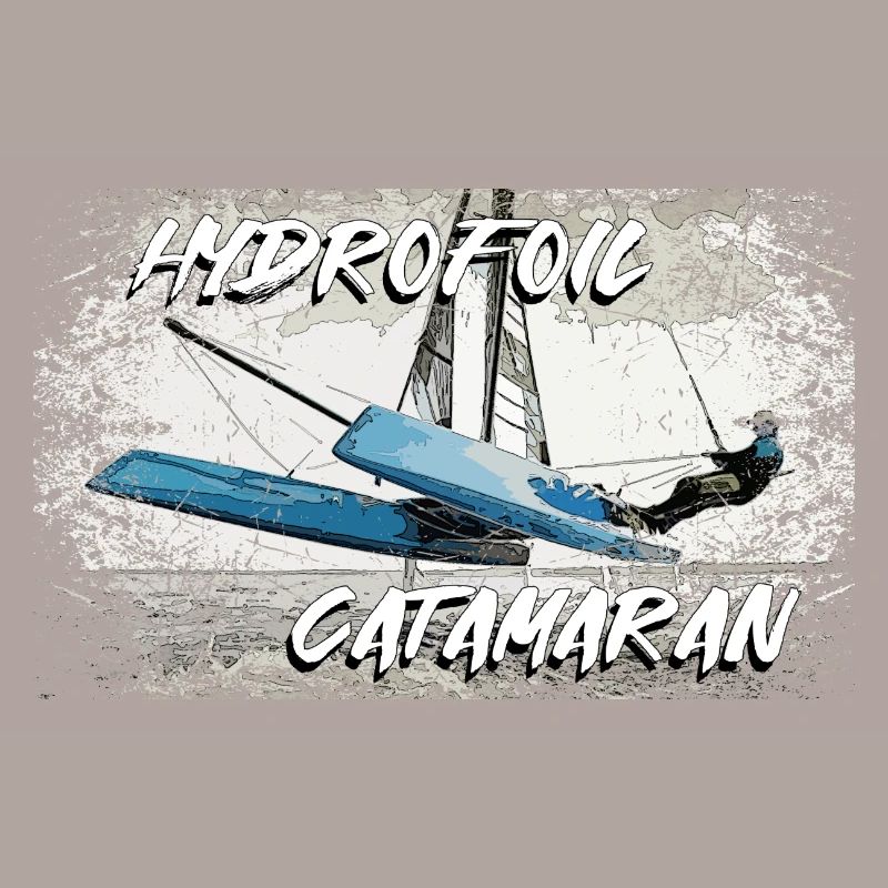 Katamaran-Tragflächenboot