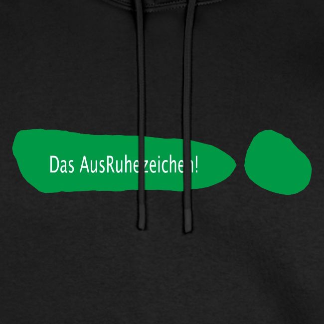 Ausruhezeichen neu grün