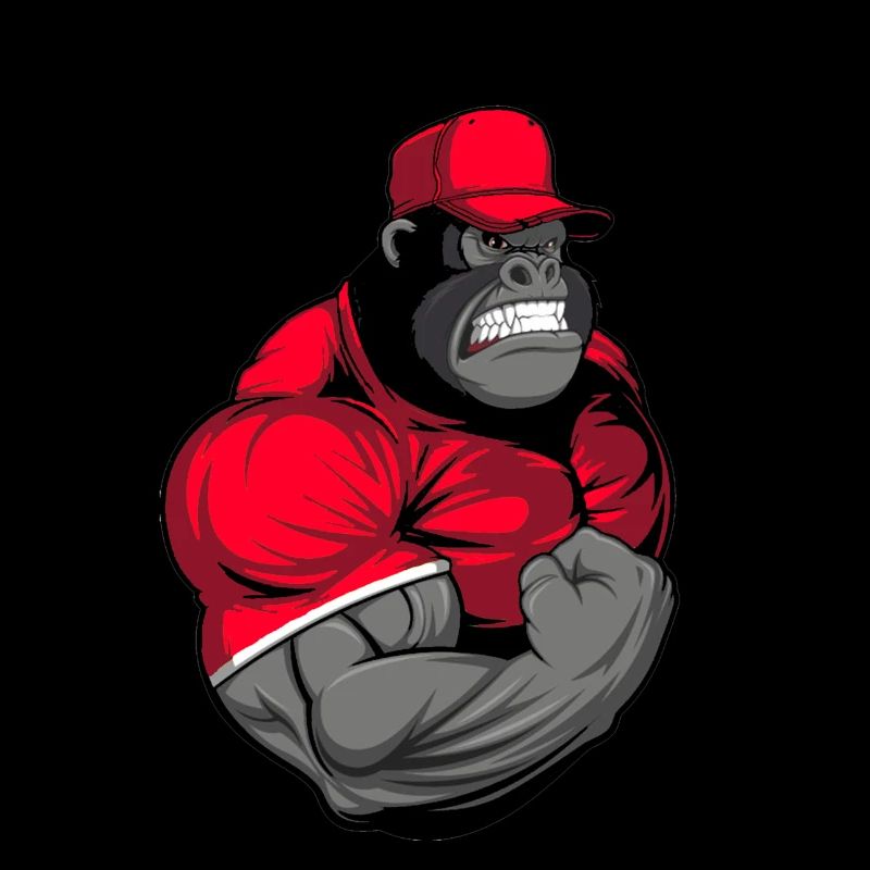 Gorille de remise en forme