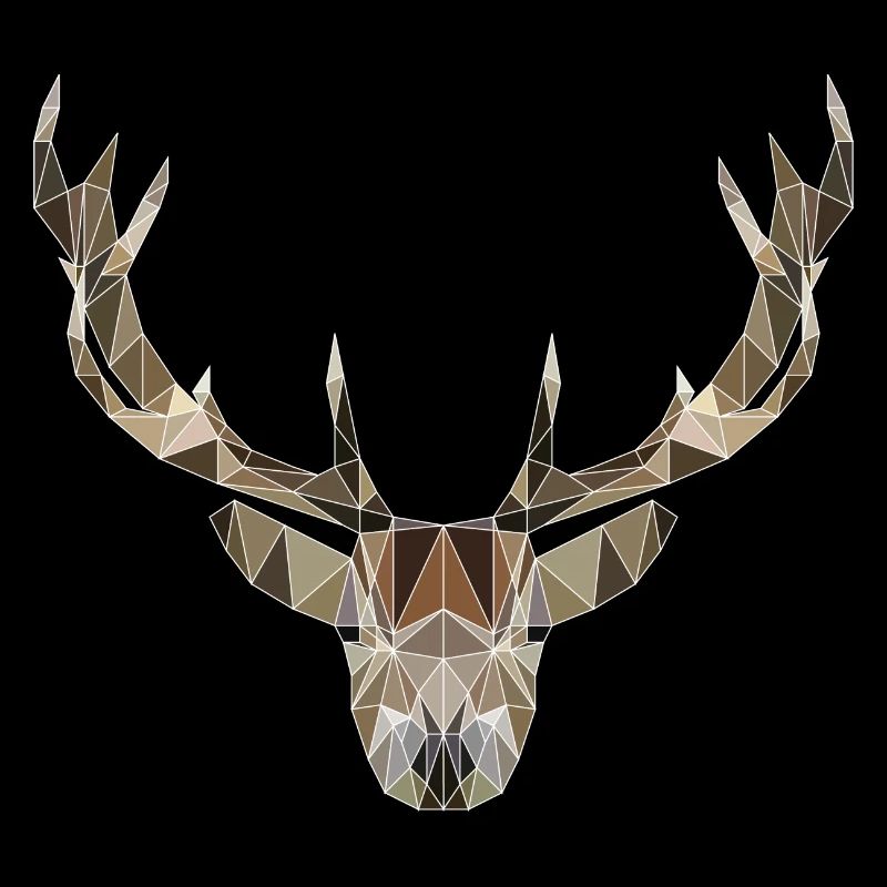 Low poly deer
