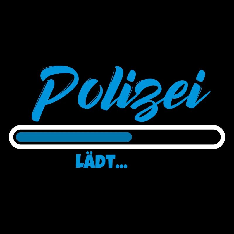 Polizei lädt Bitte warten Geschenk