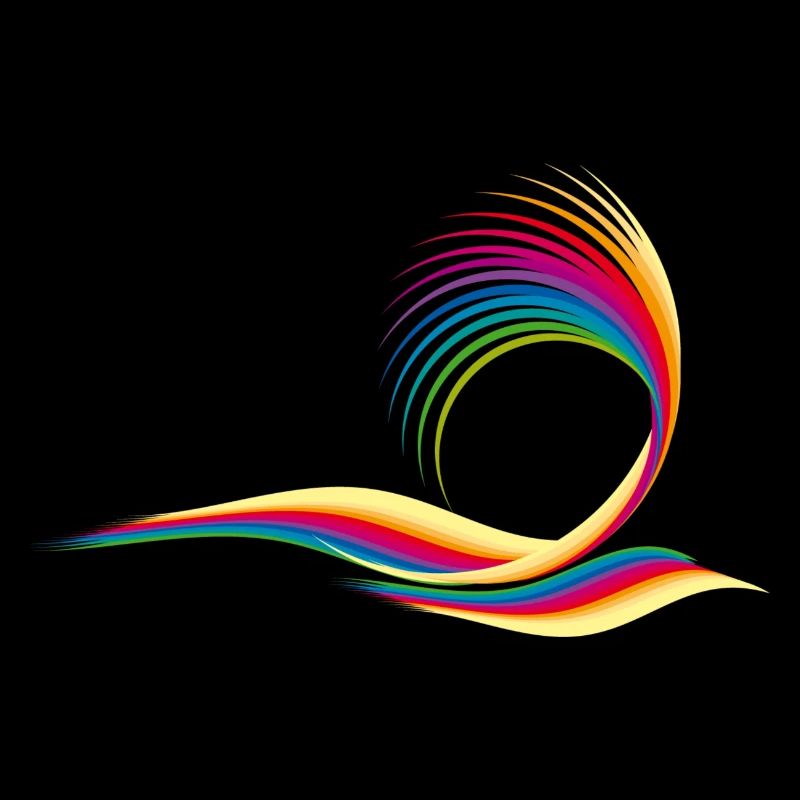 farbiges Design