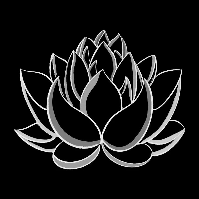 Fleur de lotus blanc