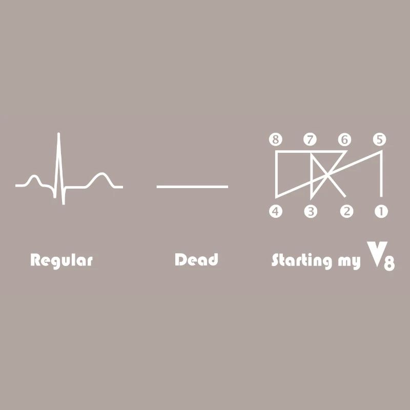 V8 engine Crossplain Heartbeat design