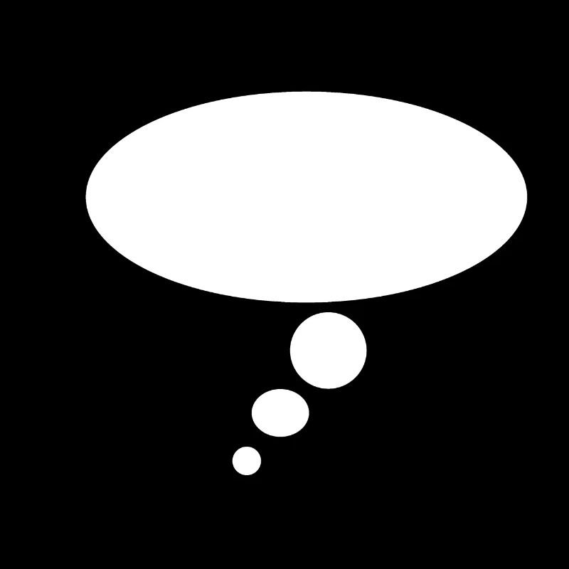 Thought bubble