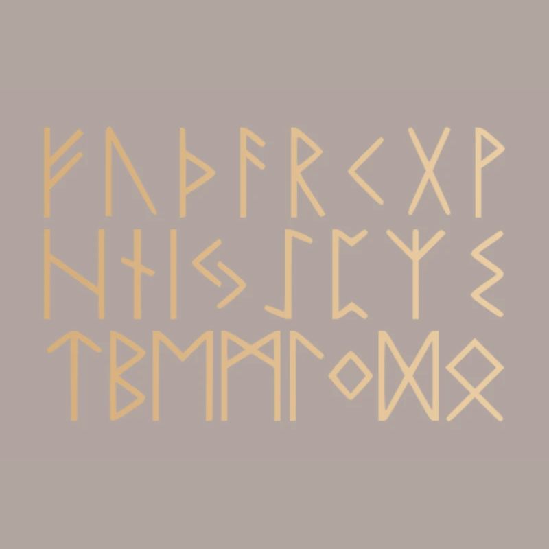 Futhark Runen - Vikings