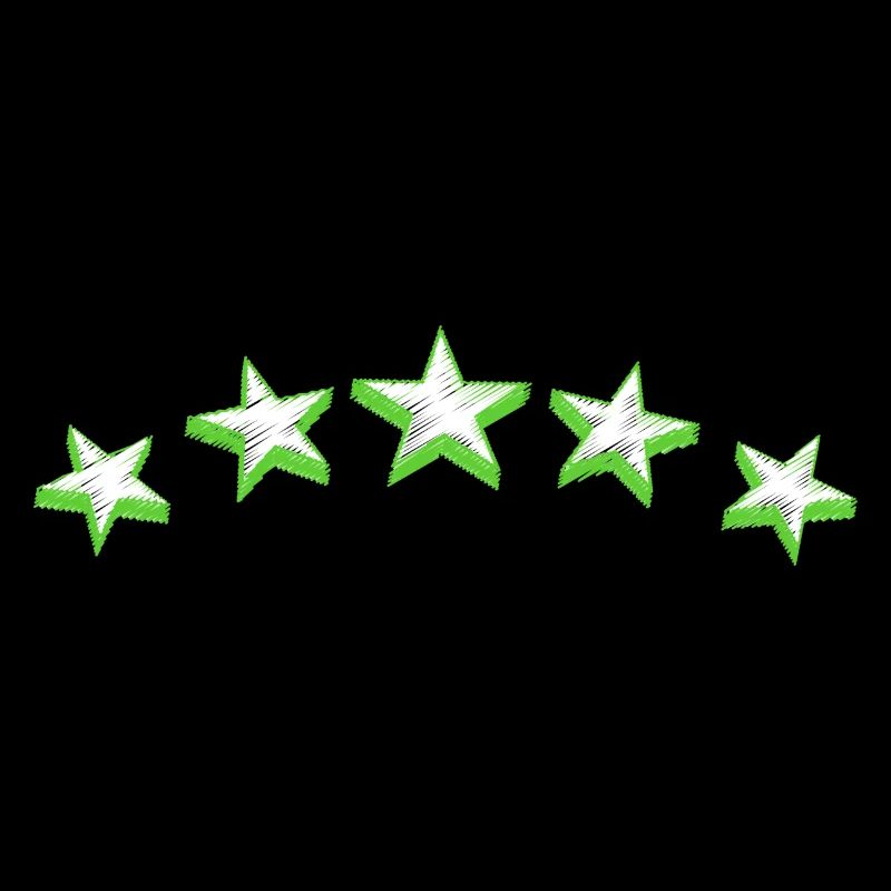 Étoiles vertes