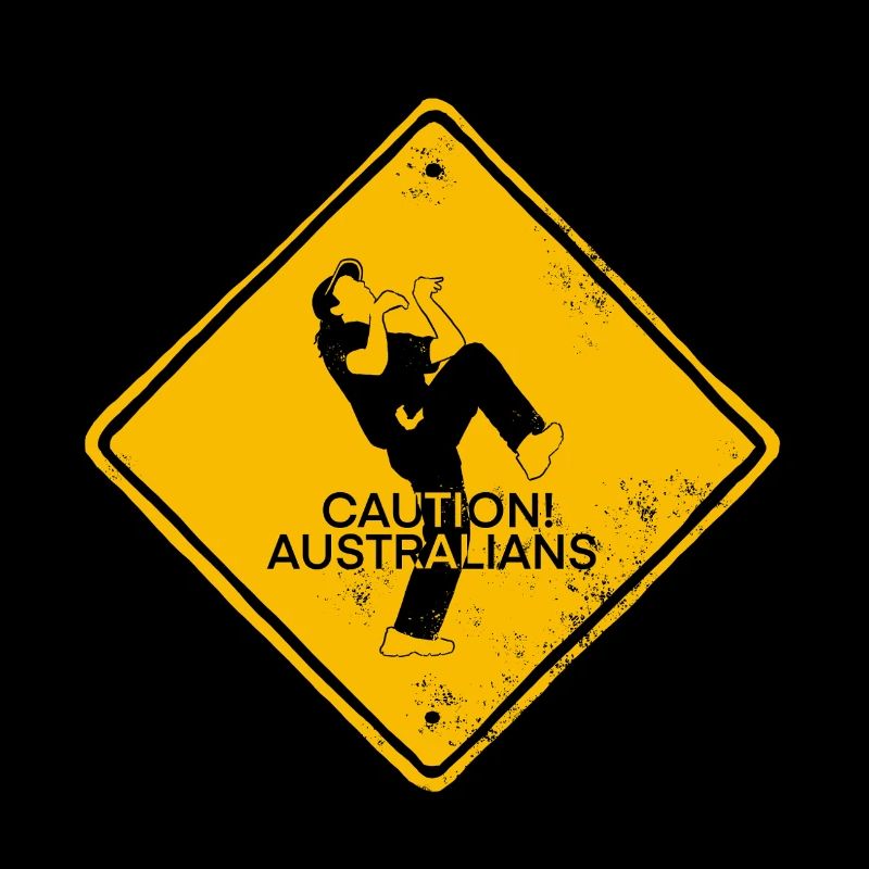 Caution australians