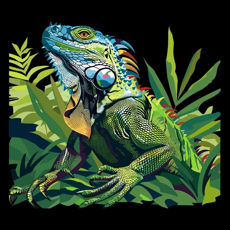 Conception de l’iguane