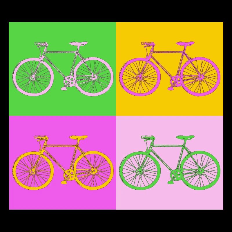 Vélo en couleurs
