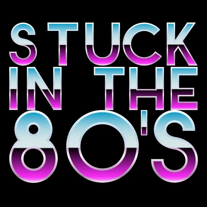 Retro Synthwave Sunset Logo