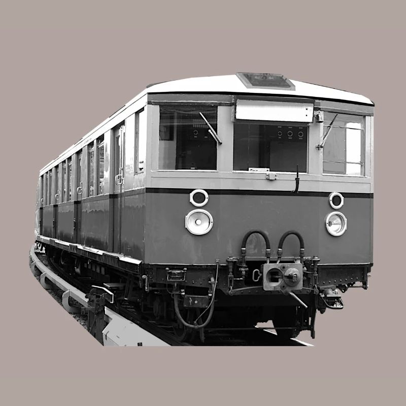 S-Bahn Berlin Triebwagen Eisenbahn Oldtimer