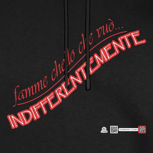 Famme chello che vuò, indifferentemente