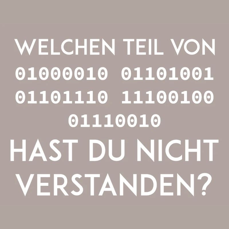Nerd binary funny gift geek programmer