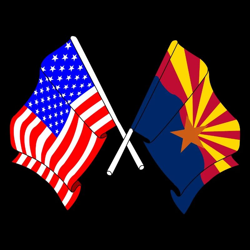 Drapeau des États-Unis, État de l’Arizona
