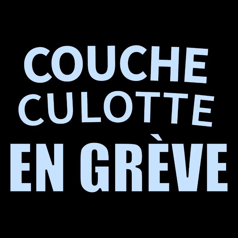 Couche-culotte en grève