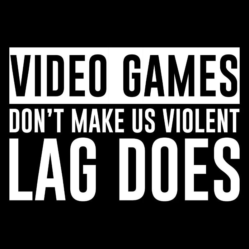 Video Games Don't Make Us Violent, Lag Does