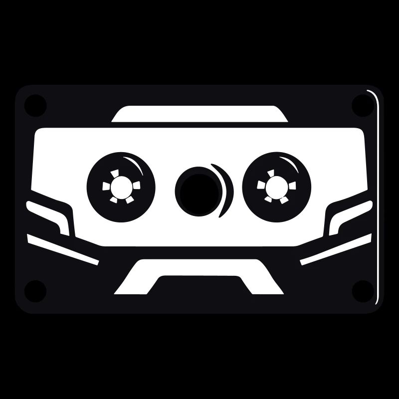 Retro-Resonanz: Vintage-Kassettenkunst