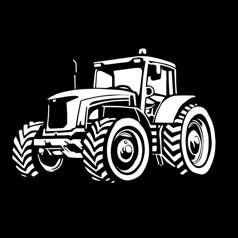 Traktor Zeichnung