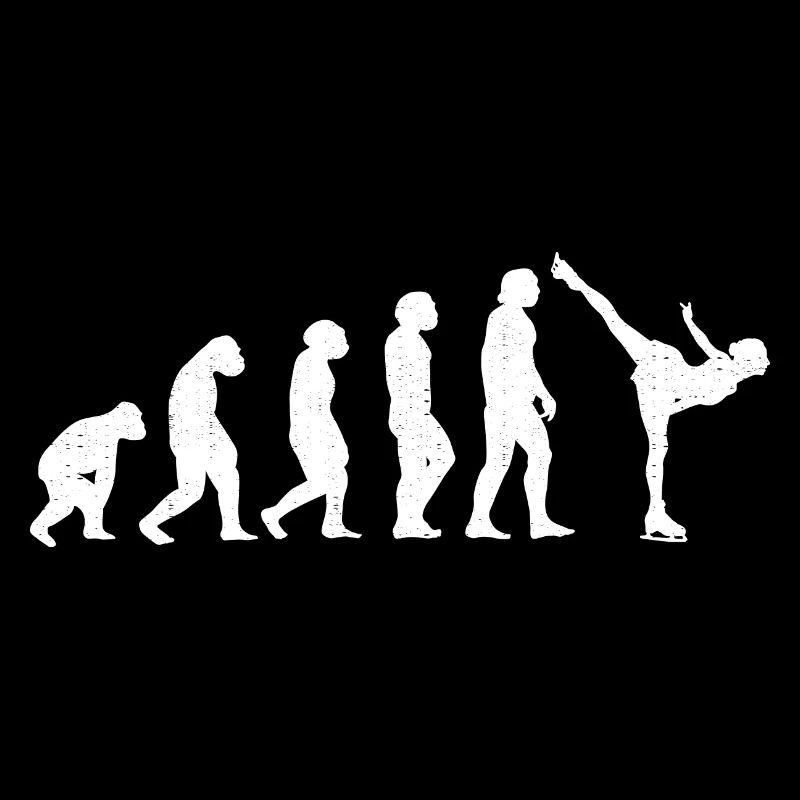 Eislauf Evolution Schlittschuh Entwicklung Winter