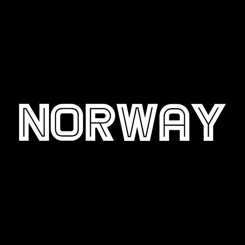 Norwegen Norway Norge Flagge Land - Geschenkidee