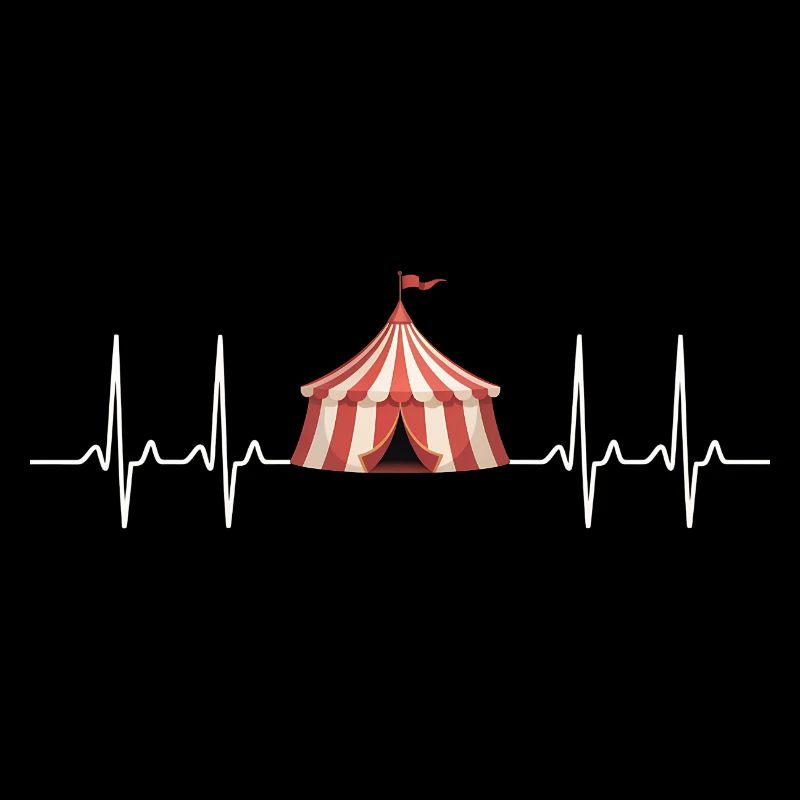 Amant de cirque idée de cadeau d'artiste de cirque