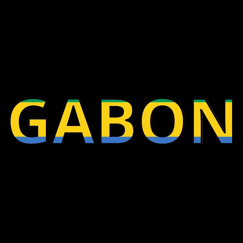 Flagge von Gabun