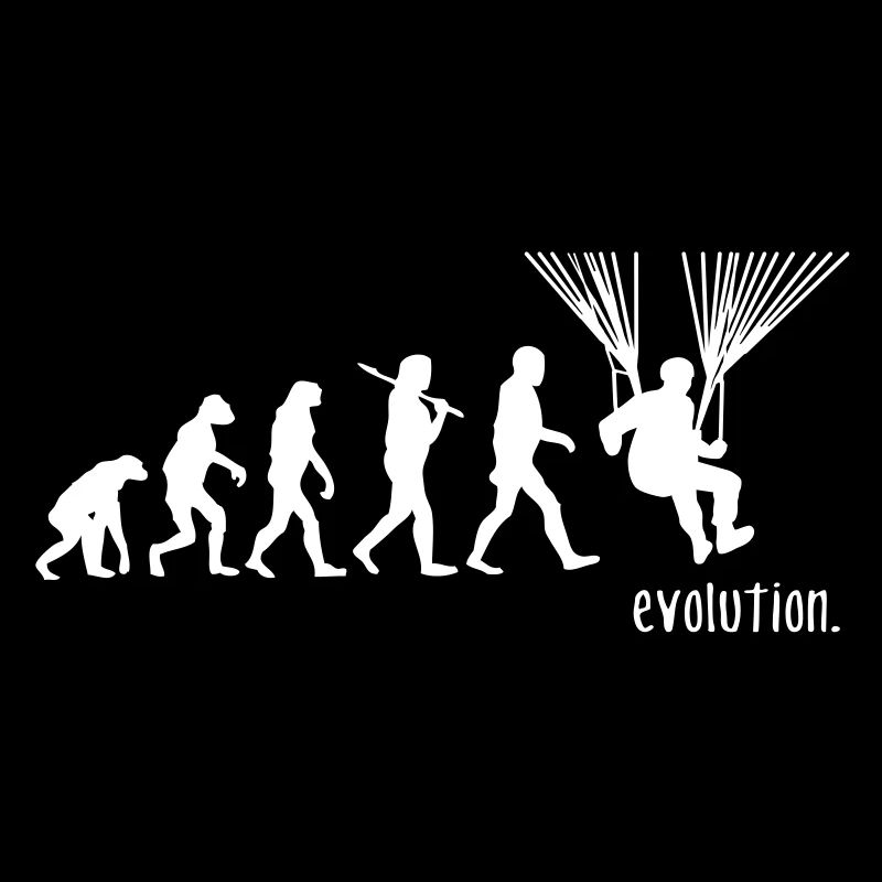 l'évolution de parapente