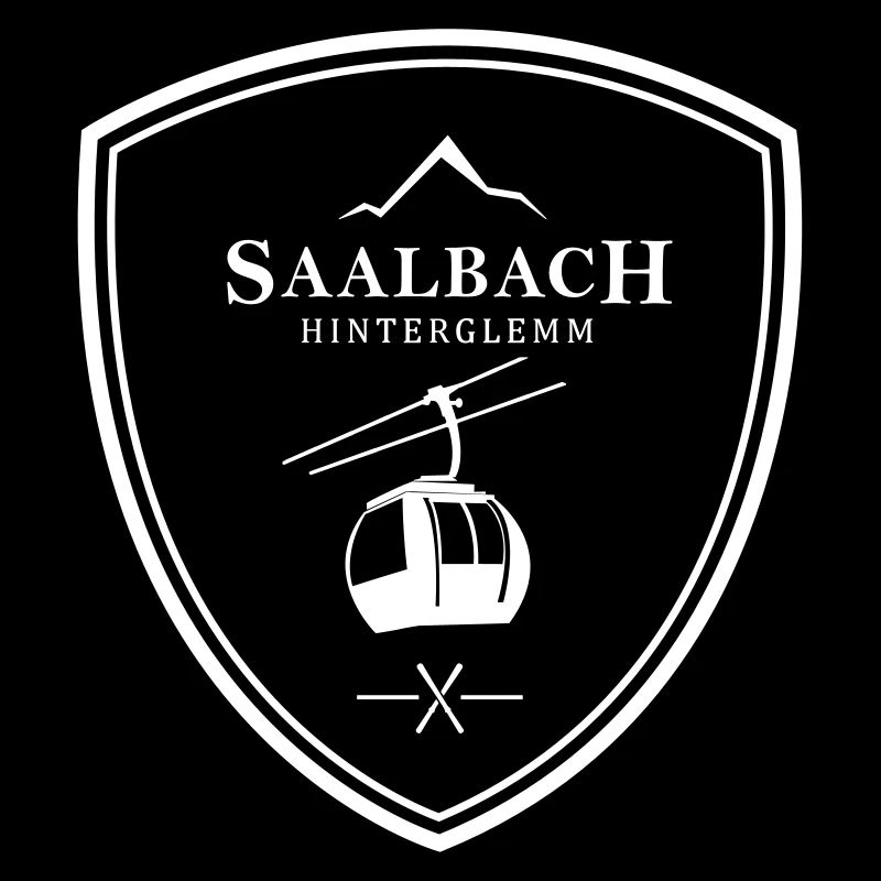 Ski lift emblem Saalbach Hinterglemm