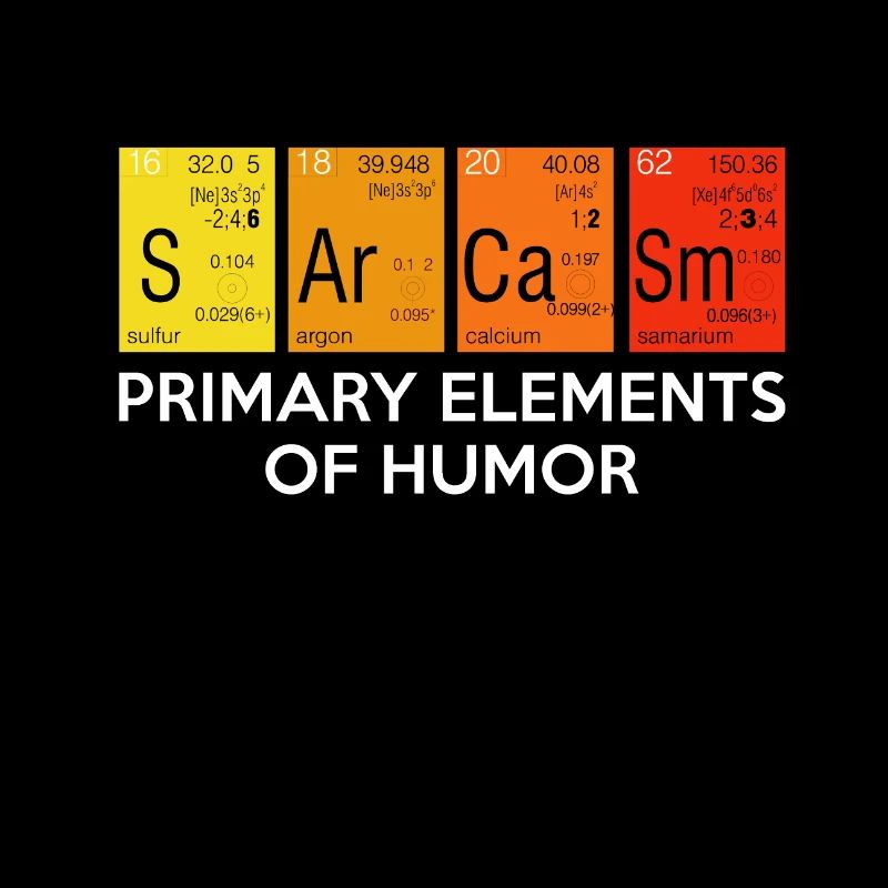 SARCASM - ÉLÉMENTS PRIMAIRES DE L'HUMOUR