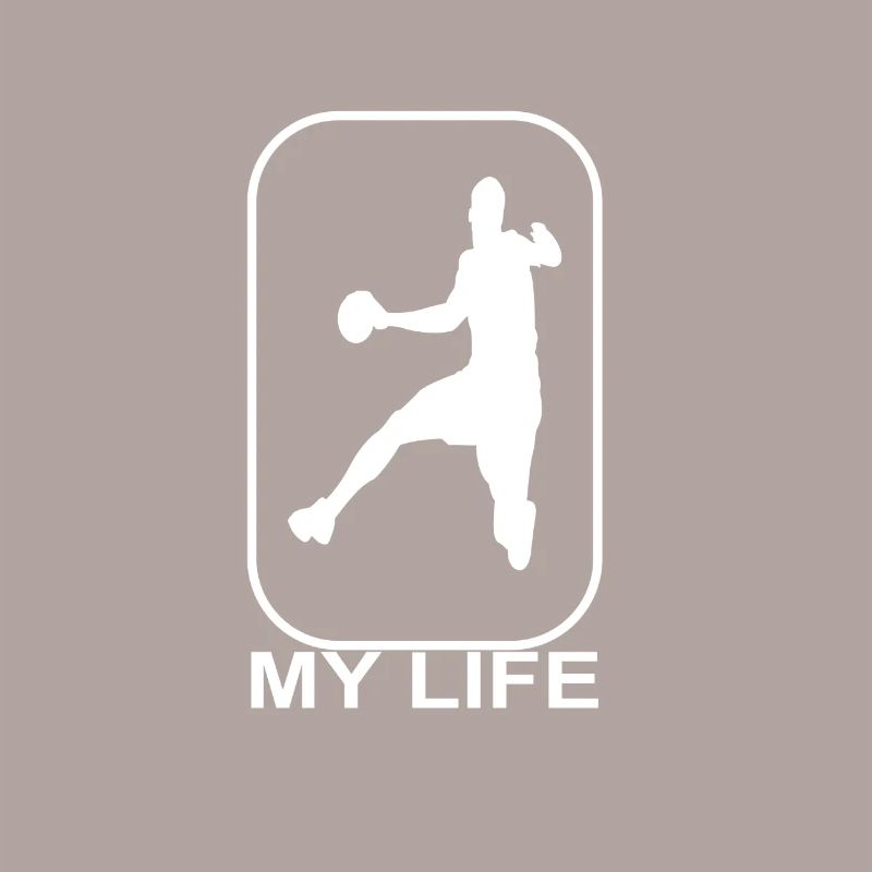 Handball player handball player coach referee