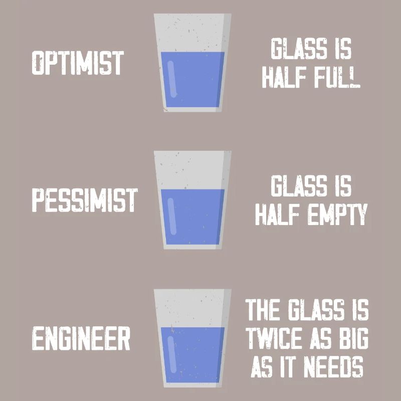 Engineer Optimist Pessimist Engineering