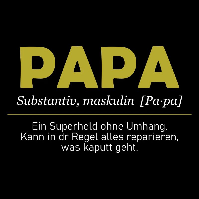 Papa Superheld Duden