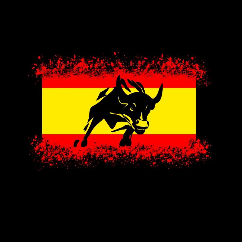 Stier, Spanisch, Spanien, Spanische Flagge, Spain