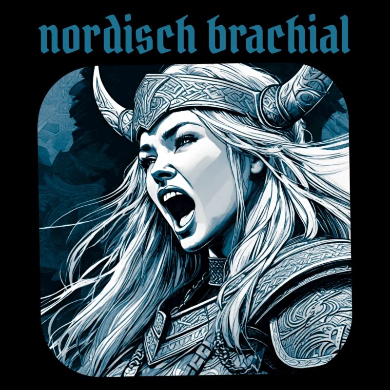 Nordisch brachial Wikingerin