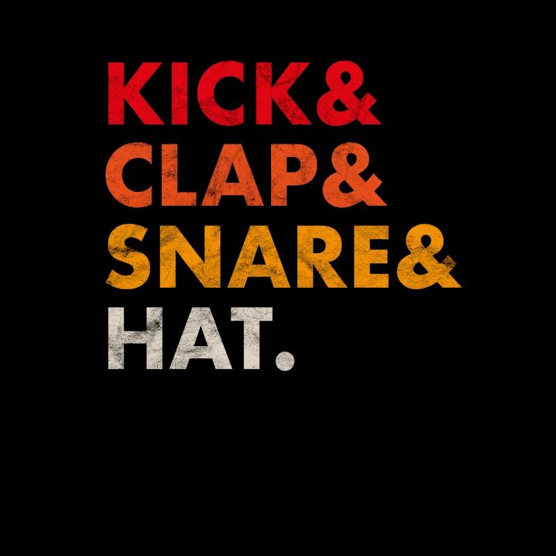Kick Clap Snare Hat Vintage Analog Drum Synth