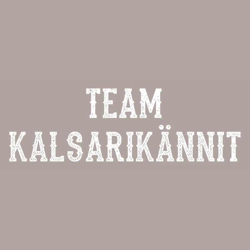 Conception de t-shirts de l’équipe Kalsarikännit