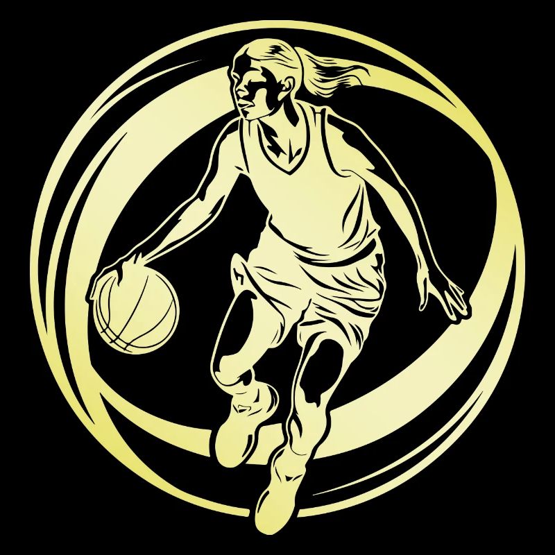 Basketteur Basketteur Basketteur Femme