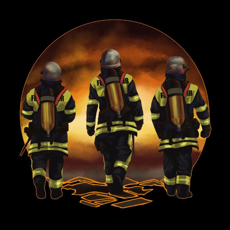 Camarades pompiers 112 cadeau pompier
