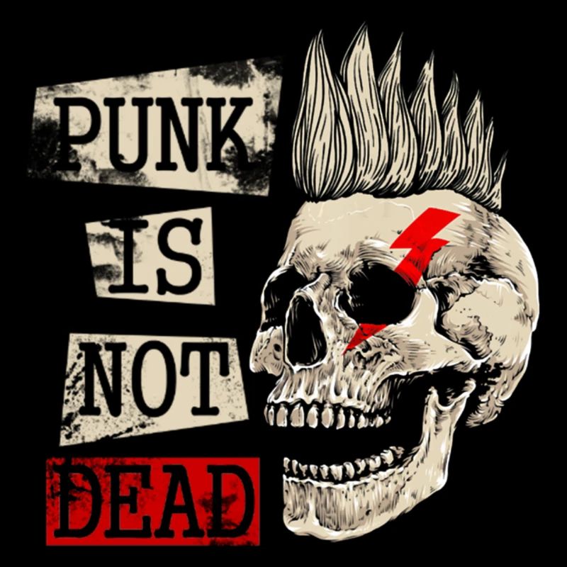 Punk's not dead Punkrock Musik Punker Retro Punk